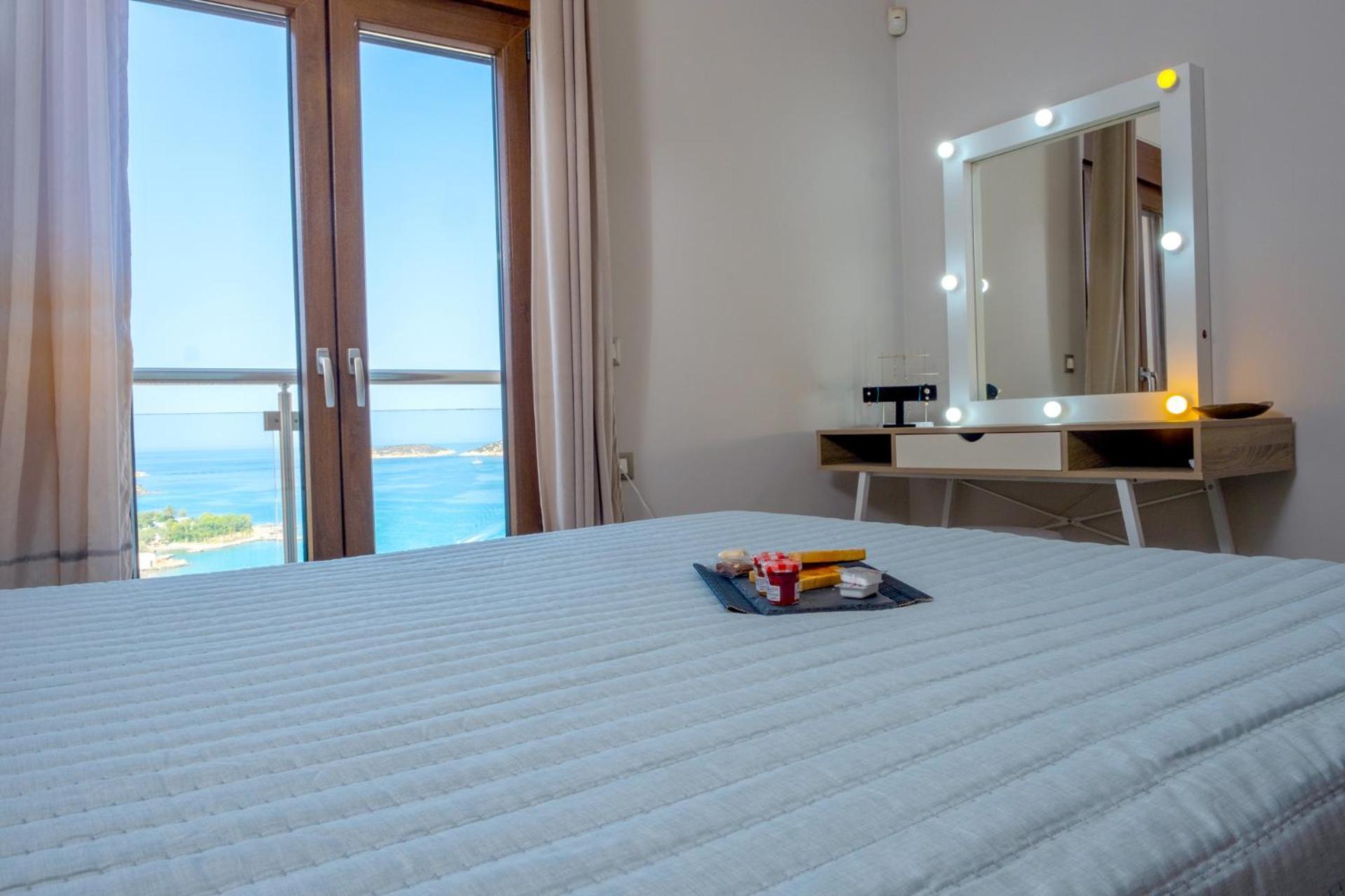 Thea Panoramic Sea View Apartment Agios Nikolaos  Exterior photo