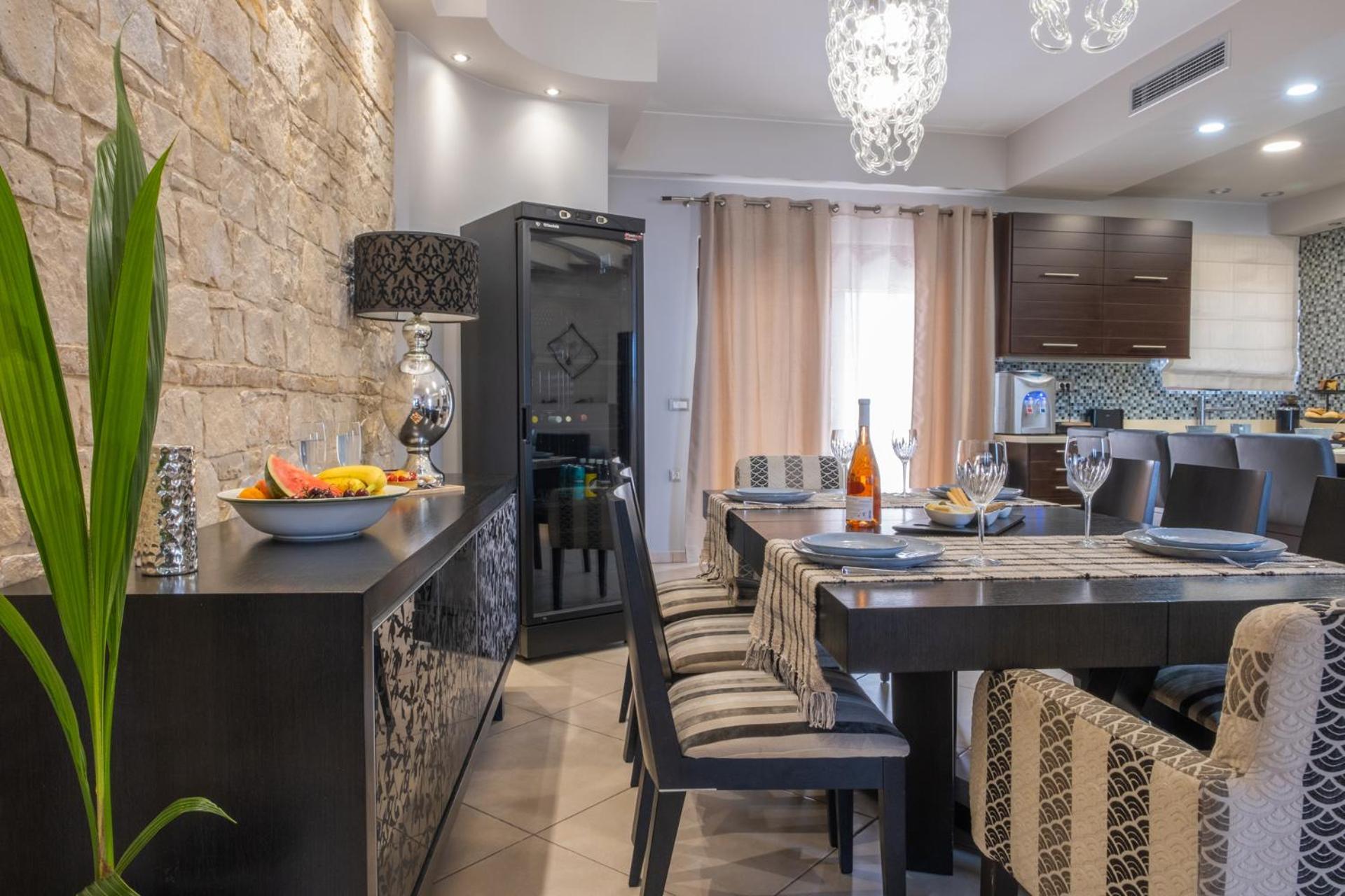 Thea Panoramic Sea View Apartment Agios Nikolaos  Exterior photo